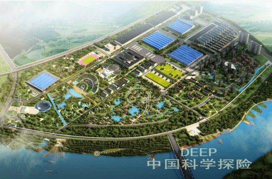 太阳谷鸟瞰示意图 图片来源：《DEEP中国科学探险》杂志 