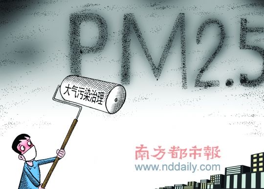 市环保局：PM2.5浓度在下降