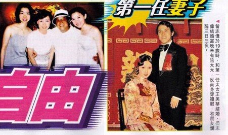 揭曾志伟与现任妻子感情：分居20年 有名无实